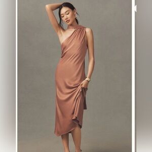 Anthropologie - BHLDN Satin Dress - Medium